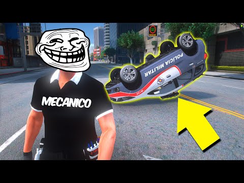 FINGI SER MECANICO E SABOTEI O CARRO DOS PLAYERS
