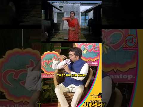 Ashutosh Rana on his scariest role in the movie "Sangarsh"😬 #shortsclip #shorts #podcast #bollywood