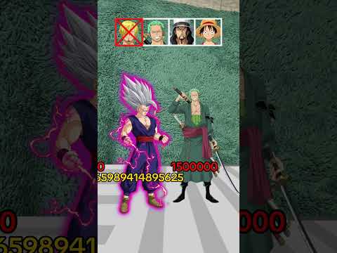 Son gohan vs luff #shorts #goku #shortsgame #shortsgaming