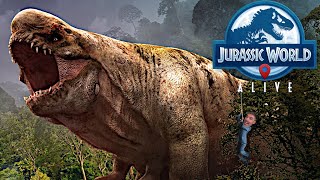 Jurassic World Alive #9 - Der D-REX ist ZU MÄCHTIG für MICH 😱 ... ich bin COOKED 🔥