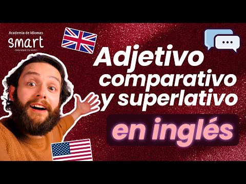 😱 Adjetivo comparativo y superlativo en inglés 🇺🇸