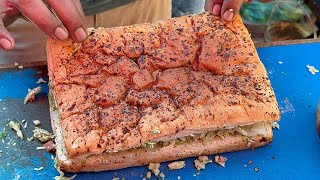 Biggest Vegetable Cheese Grilled Sandwich Of Mumbai | Indian Street Food