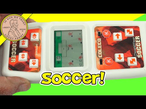 How To Play The 2005 Head To Head Soccer Coleco Electronic Handheld Game