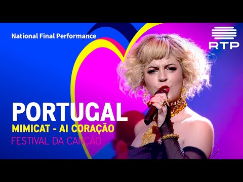 Mimicat - Ai Cora&#231;&#227;o | Portugal &#127477;&#127481; | National Final Performance | Eurovision 2023
