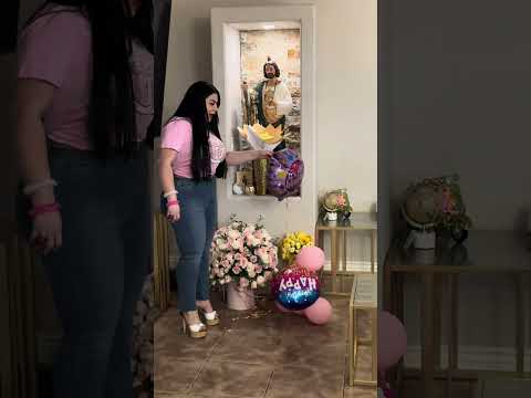 La bonita nos muestra su san Juditas Tadeo
