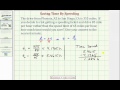 Driving Speed and Time Calculations
