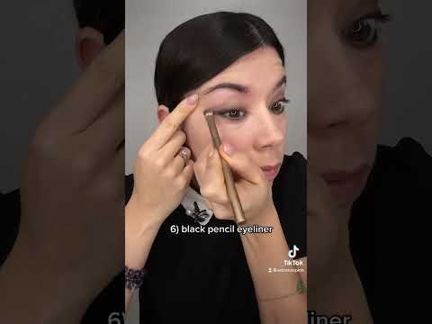 Wednesdayโs Addams MAKEUP & HAIRSTYLE!