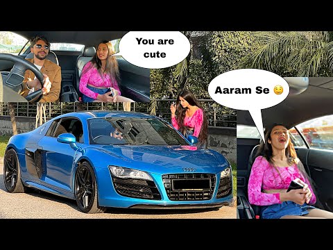Audi R8 Uber Prank | Picking Up Uber Rides In Supercar 🔥 | Corrupt Tuber