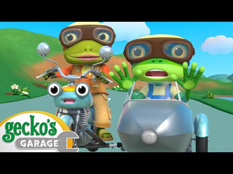 Motorcycle Madness 🚵🏻 | GECKO'S GARAGE 🐸 | Old MacDonald's Farm | Vehicle Cartoons for Kids