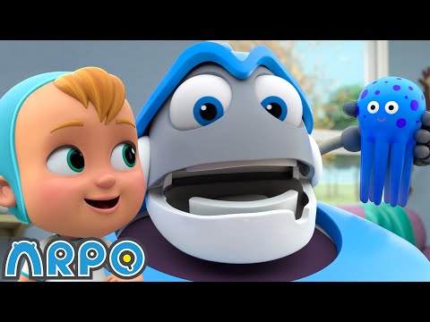 Baby Daniel's New Companion! | BEST OF ARPO! | Funny Robot Cartoons for Kids!