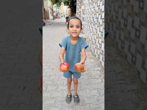 Anaya Ne Bhikhari Ko Apple Nhi Khane Diya 🍎😳