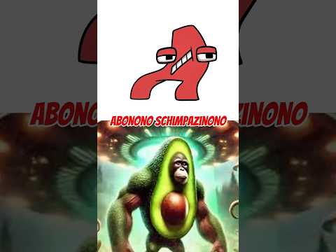 New Italian Brainrot but Alphabet Lore! (A) #italianbrainrot #alphabetlore