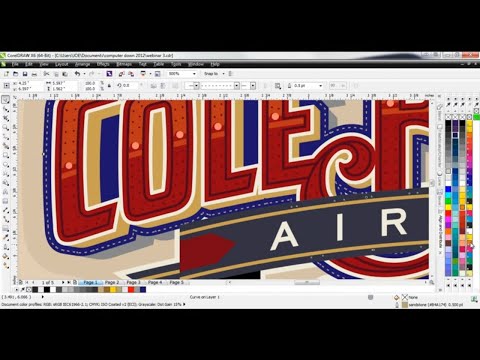 CorelDRAW® Tutorial | Creating Custom Lettering Effects