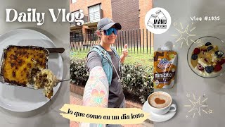 😎1 SEMANA PARA MI PRIMERA CARRERA | LO QUE COMO EN UN DIA KETO | VLOG 1835 | Manu Echeverri