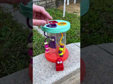 Kibtoy Shape Sorter Sorting Toy Fun Sounds and Bead Maze with 3 Owls and Colorful Shapes #toy #toys