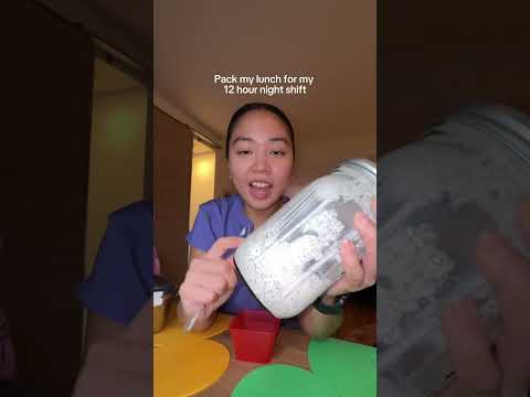Pack My Lunch For My 12hr Shift As A Night Shift Nurse