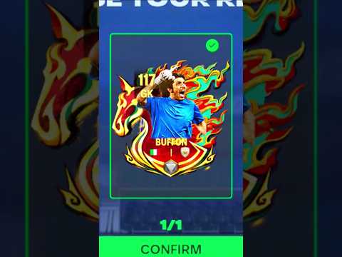 NEW EXTRA TIME PACK🔥BUFFON✨ #eafc25 #fifa #fcmobile #shortsfeed #shorts #viral #fypシ゚viral