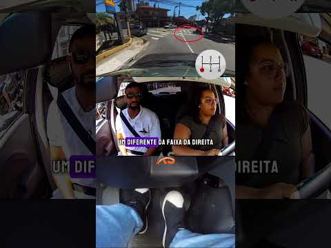 Sem Faixa de Retenção/Aula para Habilitado-Primeira Habilitação #habilitação #aulaprática