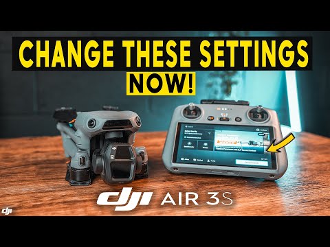 DJI Air 3S - CHANGE THESE DJI FLY SETTINGS IMMEDIATELY!