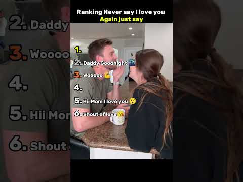 Ranking Never say I Love You Again just say