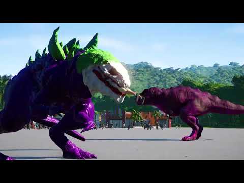 Superhero Mutant Dinosaurs Fight for Jurassic Park!