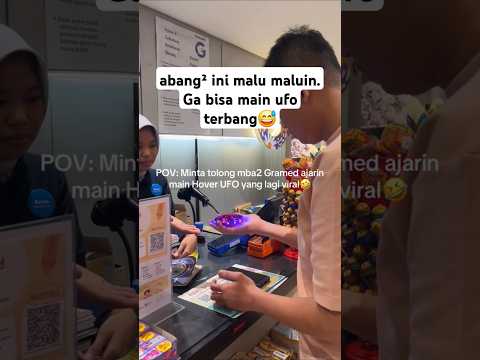 Mainan UFO TERBANG 😅