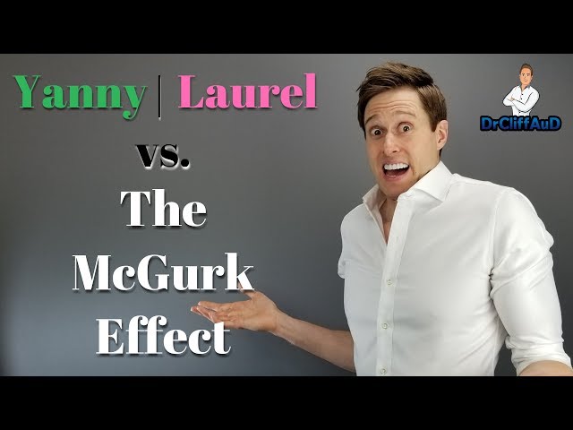 Yanny Laurel Original vs. The McGurk Effect | Does Vision Impact What You Hear? 👂