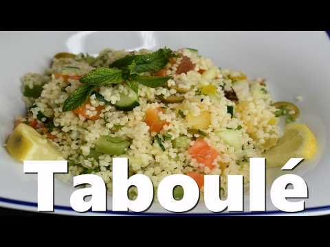 Recette de TABOULÉ Végétarien SANS CUISSON | Léger et Rafraîchissant