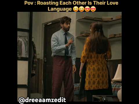 Roasting is their love language❤️| kabhi main kabhi tum | #haniaamir #fahadmustafa #shorts