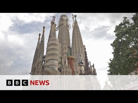 YouTube video thumbnail: The Tech Helping to Complete La Sagrada Familia