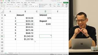 Financial Model Spreadsheet (1 of 5: Calculating future value)