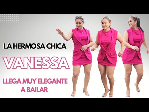 #VANESSA Como Siempre muy hermosa sorprende con su look y belleza al bailar.