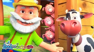 Lagu Anak Hewan 🐄🐔 Old MacDonald Had a Farm | Lagu Edukatif Seru Bahasa Indonesia