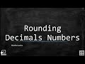 Rounding Decimal Numbers Concepts