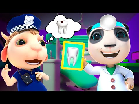 Dentist Panda’s Check-Up Day: Learning to Love the Dentist | Cartoon for Kids | Dolly and Friends