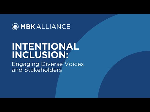 Intentional Inclusion: Engaging Diverse Voices and Stakeholders