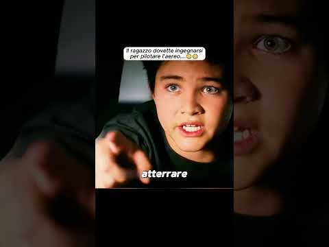 Il ragazzo dovette ingegnarsi per pilotare l’aereo... #film