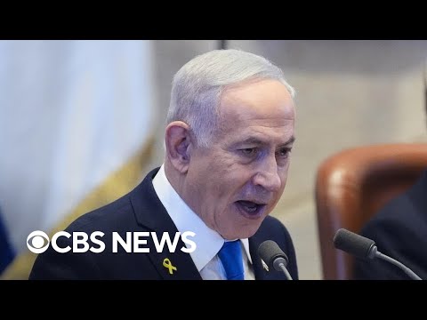 YouTube video thumbnail: Israel Claims Hamas Violated Peace Deal Over Return of Partial Hostage Remains