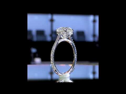 2.5 ct Round Diamond Engagement Ring
