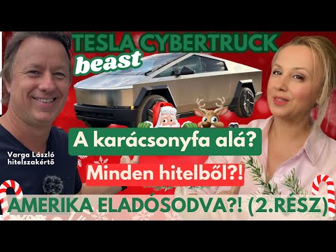 Ajándék is hitelből? A Tesla elektromos szörnye! (2.rész) Varga Laci hitelszakértővel Miamiban!