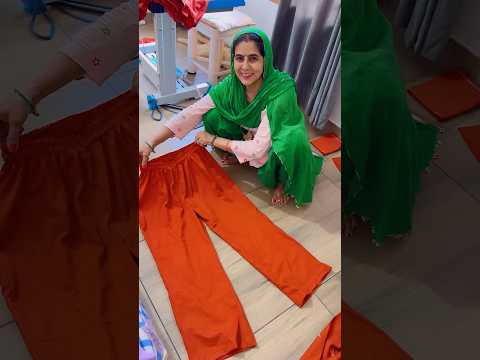 Trouser cutting & Stitching ❤️ #design #trending #fashion #ytshorts #youtubeshorts