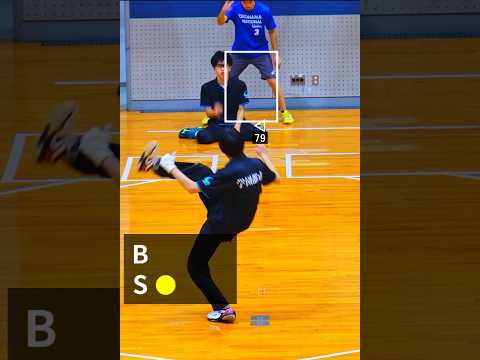 【キャップ野球全国大会】クセがスゴい！全国優勝クローザーの1打席👀#shorts #キャップ野球 #野球 #スポーツ #メタナイトニキ