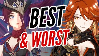 Ranking BEST to WORST Natlan Characters! (Genshin Impact)