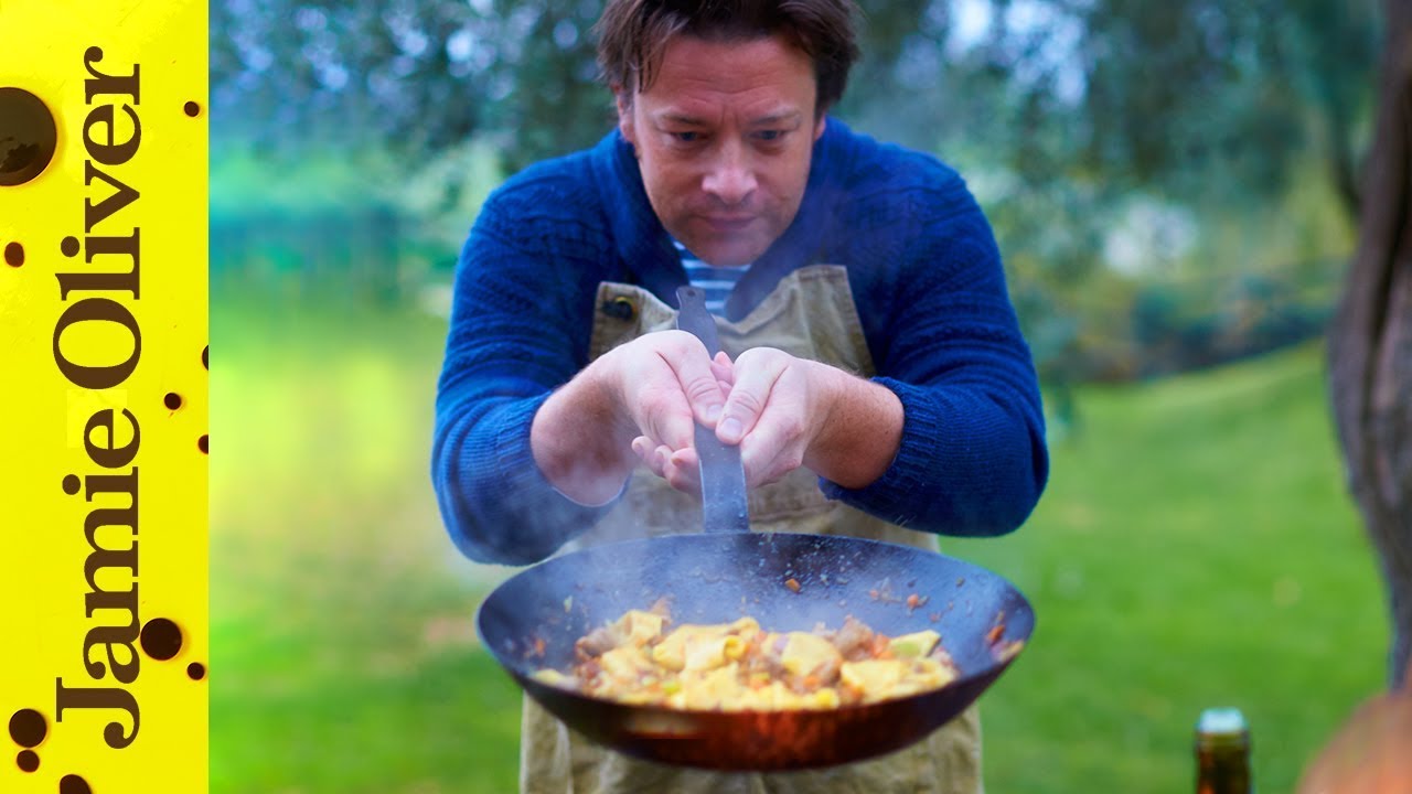 Sausage & Squash Pasta Jamie Cooks Italy Behind the Scenes
