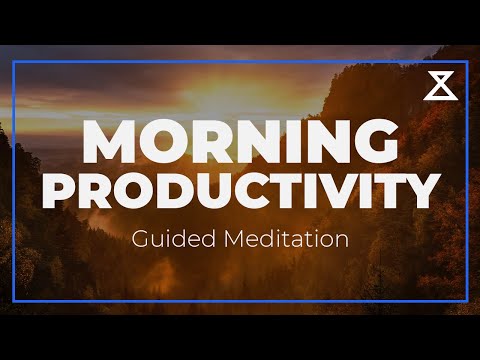 15-Minute Morning Guided Meditation for Productivity | Start Your Day with Focus and Clarity