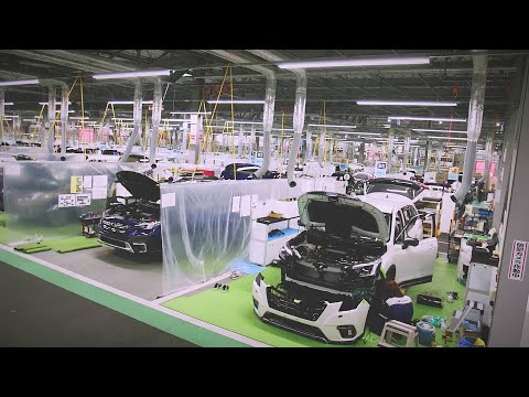 Subaru Japan factory - How Japanese SUVs are made in Yajima Factory?