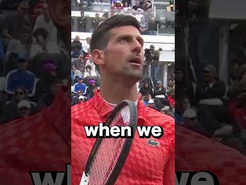 Djokovic Time VIOLATION 😮 #djokovic #sports #tennis