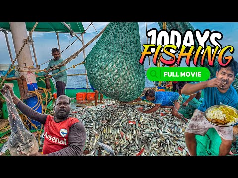 Amazing 🤩 10 Days in Deep Sea! We Caught Tons of Kolusalai & big Fishes | FULL MOVIE