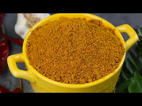 இட்லி பொடி கம கமனு ஒருமுறை இப்படி செய்க | Idli Podi Recipe in tamil | Gun Powder | Idli Milagai Podi