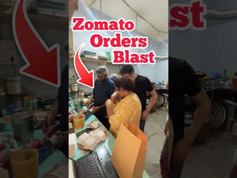 Zomato orders mein hua ye cloud Kichen mein #tamannapraveenvlogs